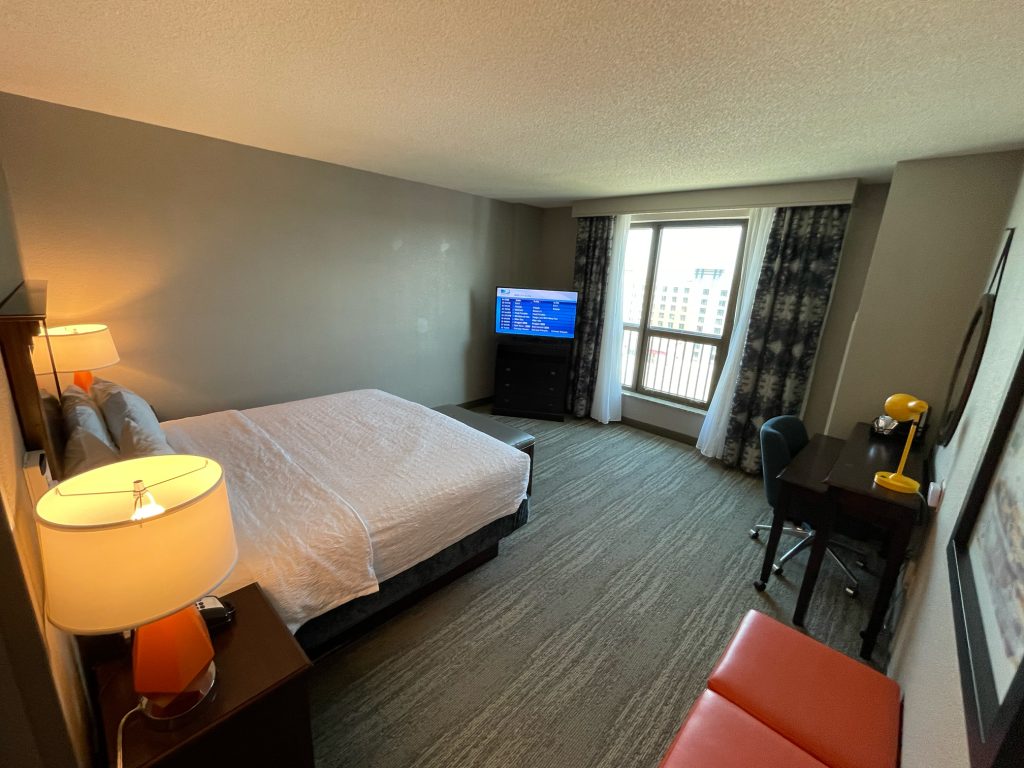 King Guest Room at Hampton Inn National Harbor