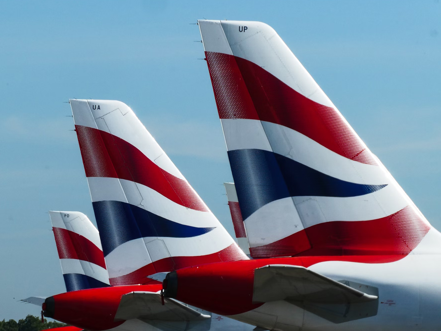 British Airways plane with Wi-Fi