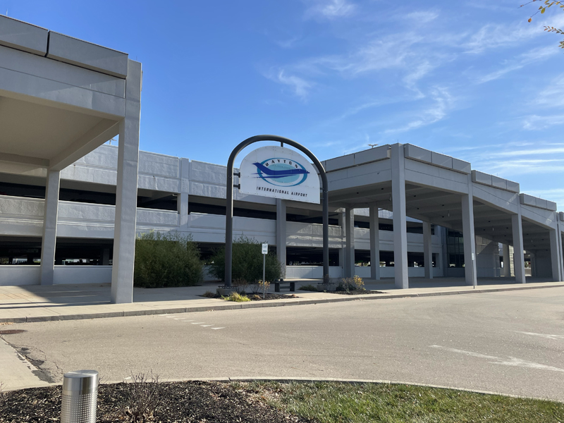 Dayton Airport parking garage