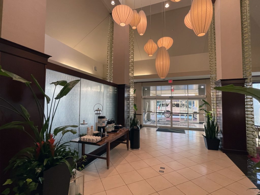 Entrance area at Hilton Garden Inn Pearland