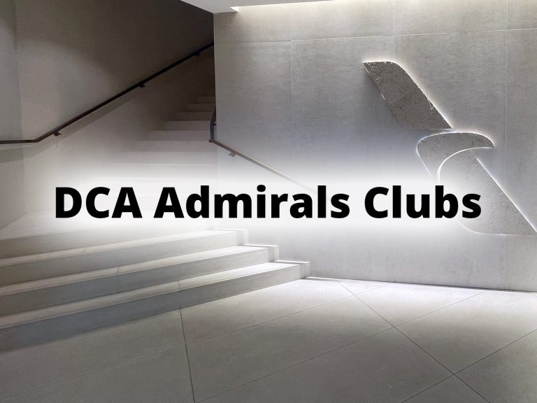 Best Admirals Club at DCA Airport [2024]