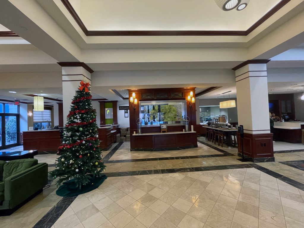 Lobby at Hilton Garden Inn Virginia Beach Town Center