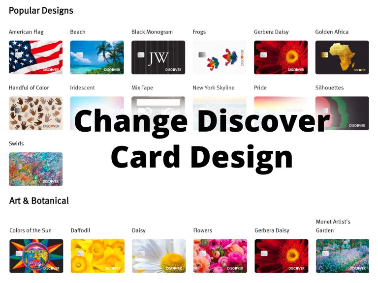 How To Change Discover it Card Design [2024]
