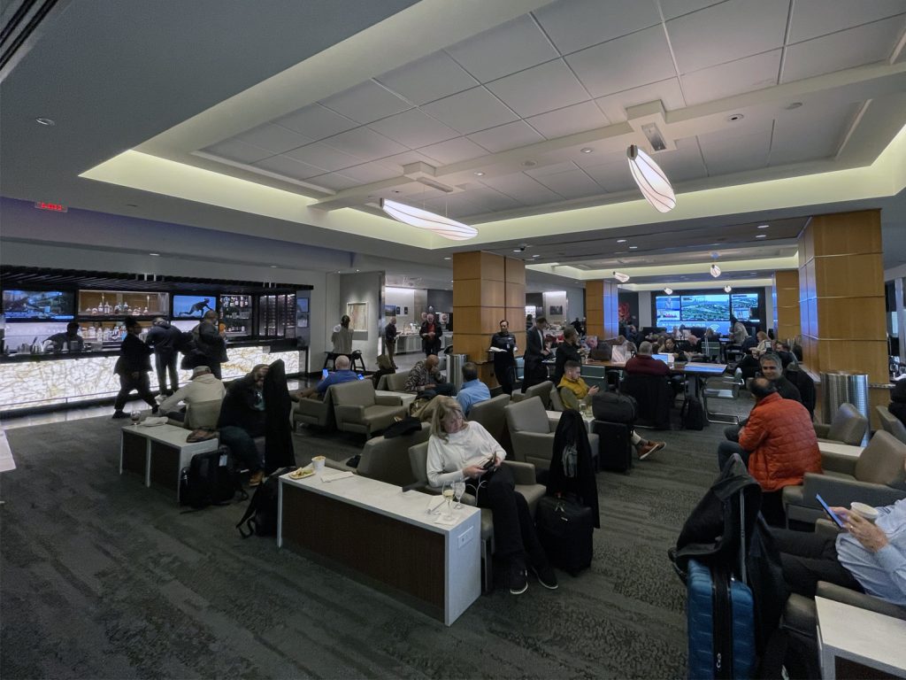 Concourse T Sky Club seating area