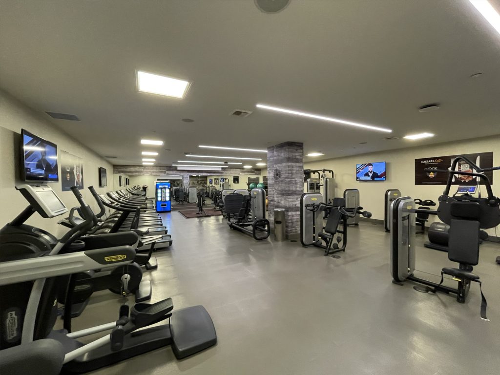 Gym at The LINQ hotel Las Vegas