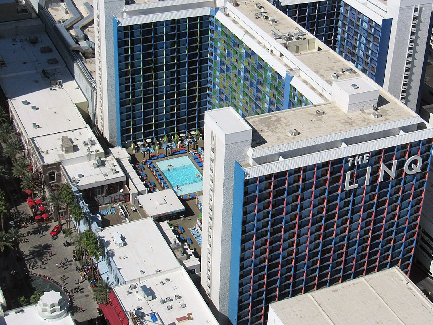 The LINQ hotel in Las Vegas