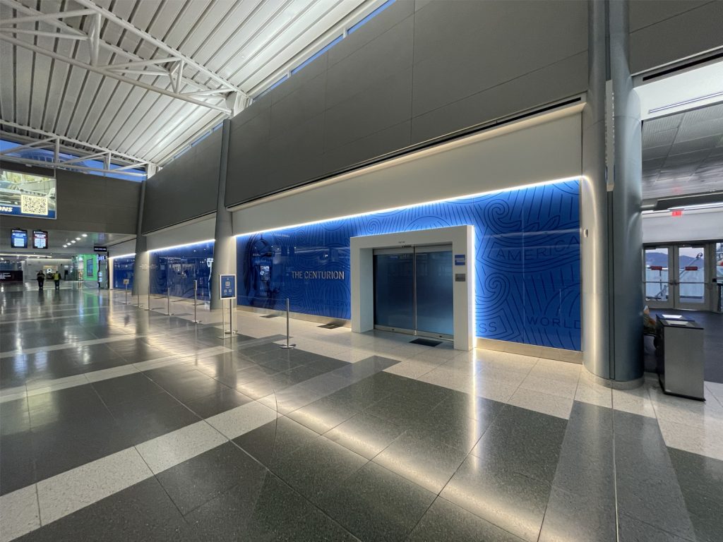 Entrance to the Las Vegas Centurion Lounge