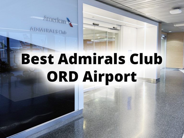ORD Admirals Club Lounges – Which Is Best? [2024]